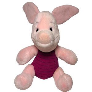 Disneyland Winnie The Pooh Piglet Plush Stuffed Animal Toy Walt Disney World